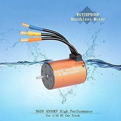 Waterproof 3650 4300KV Brushless Motor Upgrade with