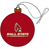 GRAPHICS & MORE Ball State Primary Logo Wood Christmas Tree Holiday Ornament