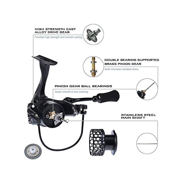 KastKing-Mela-II-Spinning-Reel-Light-Smooth-Spinning-Fishing-Reel-10-1-BB-Powerful-Carbon-Fiber-Drag-FREE-Spare-Graphite-Spool-New-for-2017