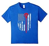Lacrosse American Flag T-Shirt