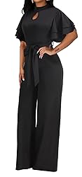 Yiershu Elegant Jumpsuits for Women Work Dressy