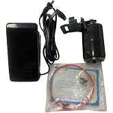 AC110V Home Sewing Machine Motor with Foot Pedal, Bracket, Bolts, Motor Belt, Carbon Brush and Instruction Manual (100W)