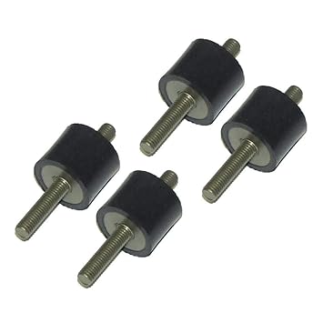 BMS 4 Gummi-Motorhalterungen für kleine Wackerplatten, Generator-Wasserpumpen Motoren