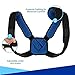 CAMP BEN Padded Posture Brace Corrector for Women and Men (Lg 37-46