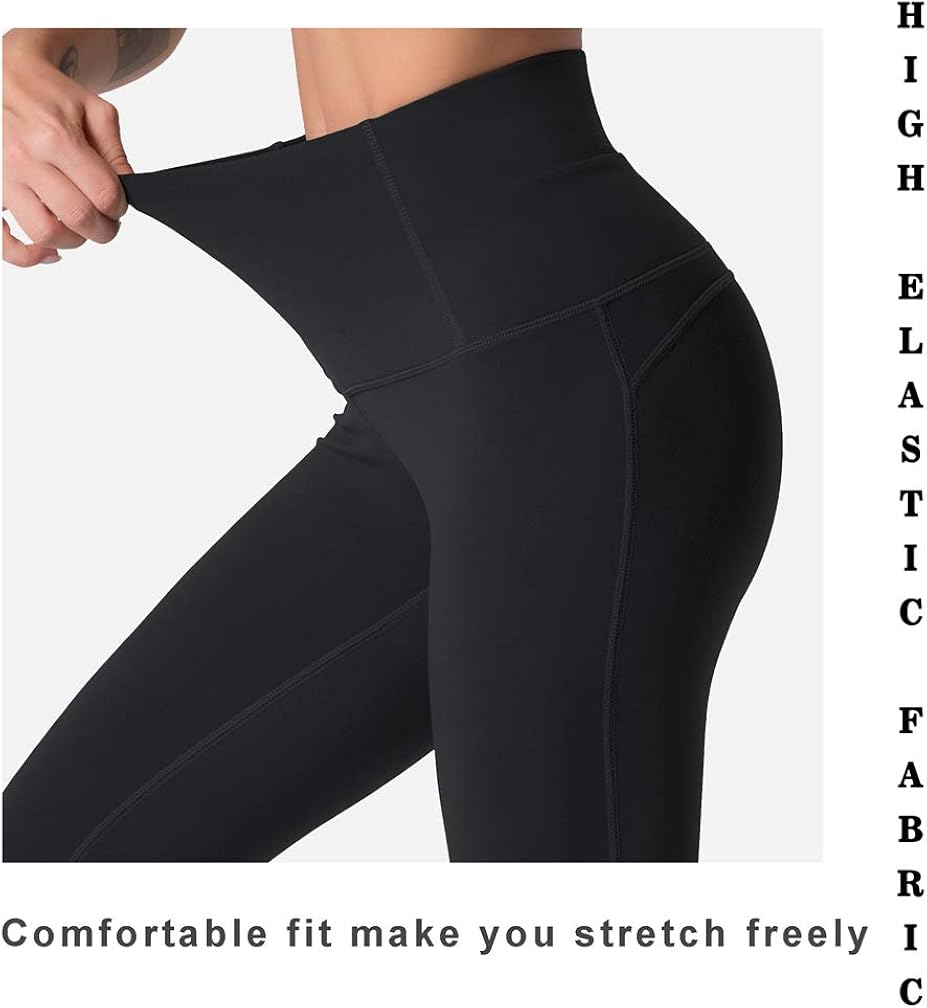 Dragon Fit Compression Yoga Pants Power Stretch Workout Leggings with High Waist Tummy Control: Clothing