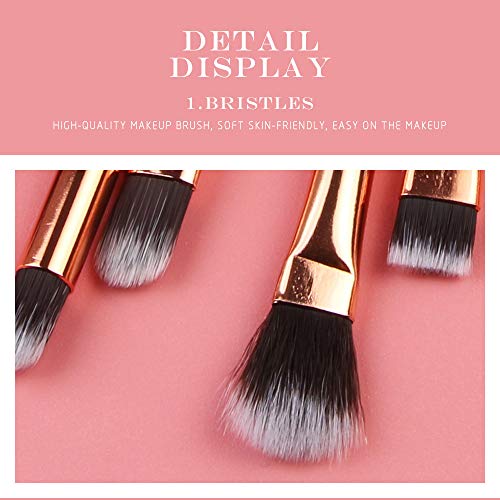 Perfect Best Gifts for Women!!! Jumberri 7Pcs Multifunctional Marble Makeup Brush Concealer Eyeshadow Brushes Set Makeup Tool Kit Cosmetic
