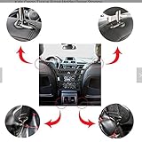 3 Layer 2 Pocket Car Organizer Mesh Pet Barrier Center Console - Adjustable Fits all vehicles, Seat Back Net Bag, kids Backseat, Phone, Tissue, Purse, Cargo Holder, Truck Driver Storage Netting Pouch