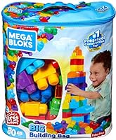 Mega Bloks 80-Piece Big Building Bag, Classic