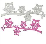 Singleluci Animal Set Cutting Dies Stencil Frame Metal Template DIY Paper Card 1 Pc (B)