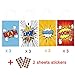 Happy Storm Super hero Party Bags Hero Birthday Party Supplies Favor for Kids Goodie Bags Including 12 PCS Bags 30 PCS Free Stickers Good for Filling with Candies Toys Gifts Baby Shower Party Favors S