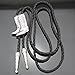 Q&Q Fashion Silver Plated Men Cowboy Boots Rodeo Country Western Leather Bolo Bola Tie Line Dance Neck Tie