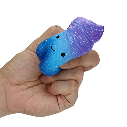 Hot Sale!! Squishy Toy, ZOMUSAR 10cm Galaxy Teeth Cake Scented Squishies Slow Rising Squeeze Toys Collection Toy (AS Show)