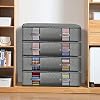 Extra Large Under Bed Storage Containers 4-pack Large Capacity Clothes Organizers Under The Bed Storage Bags for Bedding…
