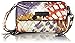 Vera Bradley Women's Cotton All in One Crossbody Purse for Iphone 6+, Painted Feathers, One Size