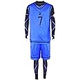AwwwCos Anime Blue Lock Isagi Yoichi Cosplay Costume Football Jersey Sportswear Uniform Suits Sweatershirt Unisex