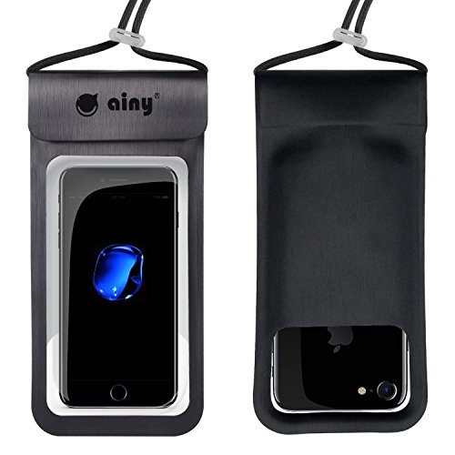 Waterproof Phone Pouch Waterproof Phone case Bag IPX8 Universal Dry Bag Outdoor Underwater for iPhone X 8Plus 7Plus/6SPlus XR MAX 11 PRO Samsung Galaxy Google Pixel HTC Moto BlackBerry up to 6.0" Ainy