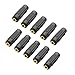 Cable Matters 10-Pack Gold Plated 3.5 mm Stereo Audio Coupler