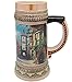 1 Liter | OktoberfestHaus Germany Beer Stein Mug Gift Tankard Jarras Para Cerveza Rothenberg Germany Dorf (Village) Beer Mugs, Beer Steins for Men and Beer Lover Gift Idea, Beer Mug Gift