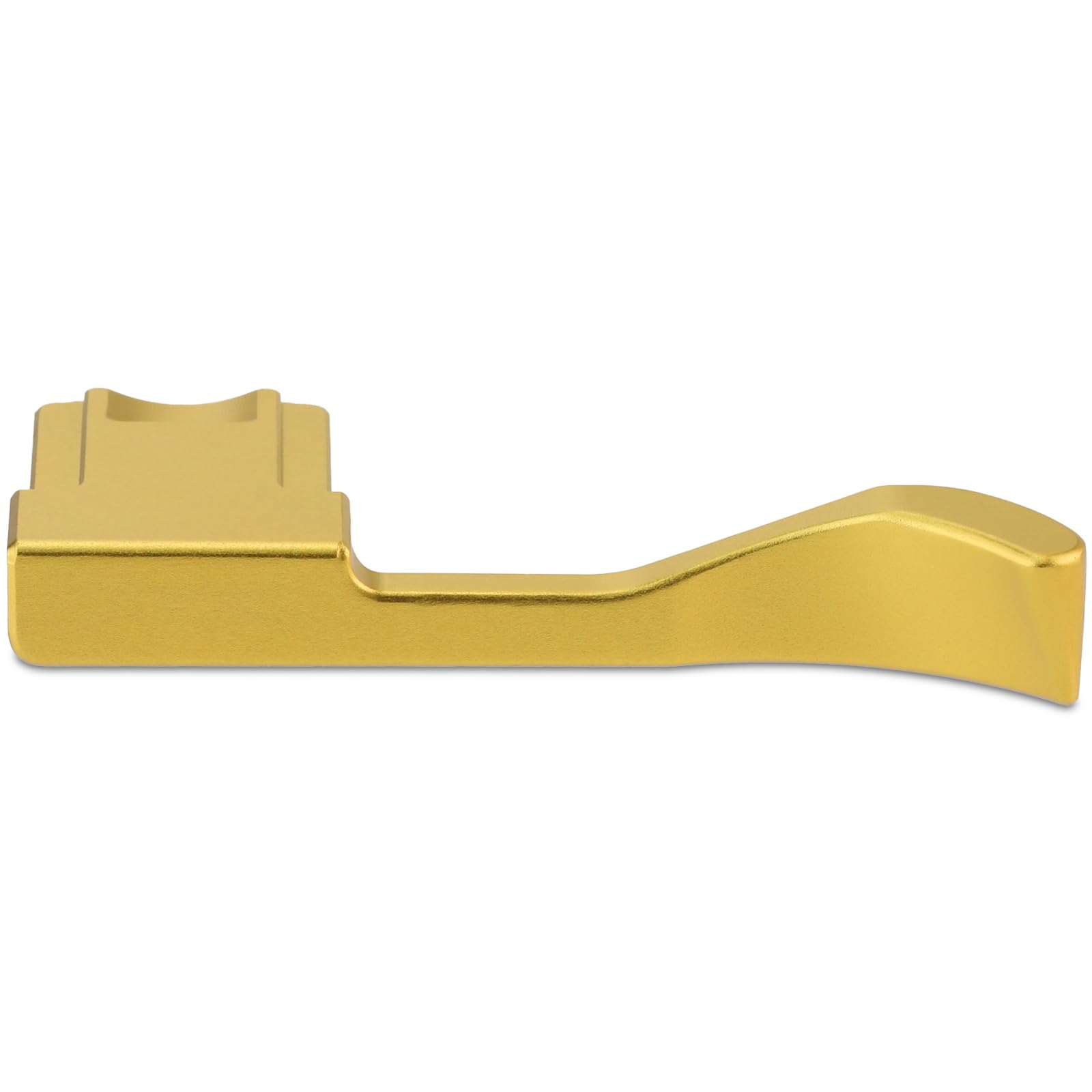 Metal Thumb Up Rest Hand Grip for Fujifilm X100VI Fujinon X100V Camera Accessories Haoge THB-XVG Gold Hot Shoe Thumb Up