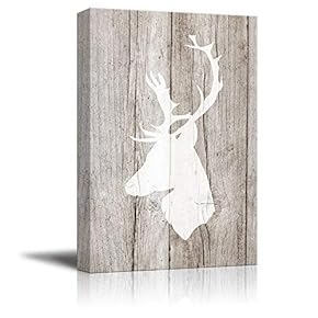 Canvas Wall Art Feather and Animals Canvas Prints Home Artwork Decoration for Living Room,Bedroom - 12x18 inches