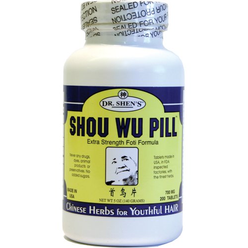 Dr. Shen's Shou Wu Pill (200 tablets - one month supply!) Dr. Shen's Shou Wu Pill (200 tablets - one month supply!)