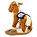 Toysery Kids Walking Pony Walk Along Toy Stuffed Plush Pony Toy, Realistic Walking Actions with Horse Sounds and Music (Battery Operated) Colors May Vary