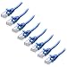 Cable Matters 8-Pack Snagless Cat5e Ethernet Cable (Cat5e Cable, Cat 5e Cable) in Blue 1 Foot primary