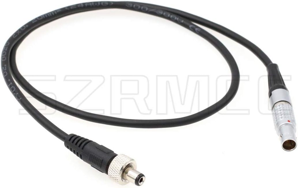 SZRMCC for ARRI Alexa Red Camera 12V to Video Devices Pix-E7 Pix-E5 Atomos Monitor Power Cable 2 Pin Male to Locking DC 5.5x2.1mm - Image 3