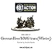 Warlord Games, German Heer MMG team (Winter), 28mm Bolt Action Wargaming figures