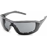 Gateway Safety 22GY78 Silverton Temple Version Safety Glass, Gray Frame - Gray FX2 Anti-Fog Lens