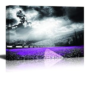 Canvas Wall Art Black and White Scenery Pictures Home Wall Decorations for Bedroom Living Room Paintings Canvas Prints Framed - 12x18 inches