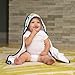 Jj Cole Two-Piece Hooded Towel Set White Vroom