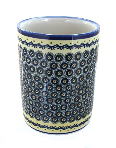 Click Here to See More Images Polish Pottery Renaissance Utensil Jar