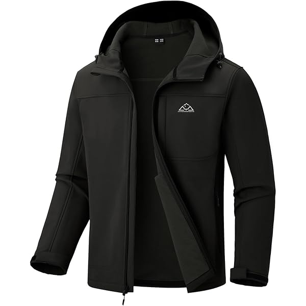 Little Donkey Andy Men's Warm Waterproof Ski Jackets Hooded