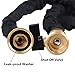 Heavy Duty Expandable Garden Hose 2016 with Upgraded Brass Fittings and Inner Latex, 100FT