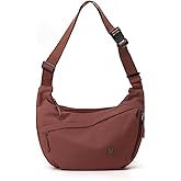 Nylon Crescent Crossbody Luna Bag for Women Men Moon Shoulder Spacious Lightweight Sling Casual Hobo Dumpling Purses