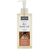 Cuccio Naturale Hydrating Dry Body Oil – Vanilla Bean & Sugar, Fast‑Absorbing Non‑Greasy Moisturizer for Soft Glowing Skin, 15.5 fl oz