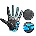Cycling Gloves Full Finger Gel Padded Mountain Biking Gloves Touch Screen Bicycle Gloves for Men & Women