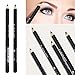 Polytree 12 Pcs Waterproof Eye Liner Pencil Eyebrow Beauty Pencils Cosmetic Make Up Set