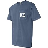 Kappa Sigma Fraternity Comfort Colors Pocket T-Shirt