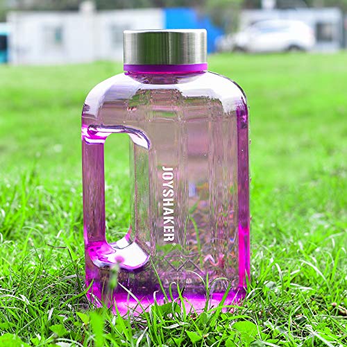 BOTTLED JOY Water Jug 75oz Water Bottle 2.2L Large Water Bottle Clear