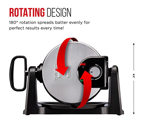 Chefman Rotating Belgian Waffle Maker - Image 3