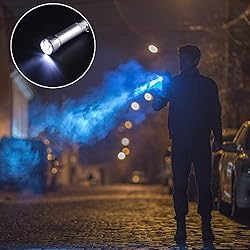 Antner 18pcs Mini Flashlights Keychain 5 Bulbs LED