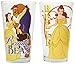 Silver Buffalo DP031P7 Disney Beauty and the Beast Pint Glass Set, 2-Pack