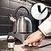 Keliiyo Stove Burner Covers Stove Counter Gap Cover - FDA Approved Burner Protectors & Stove Gap Filler Cover | Seals Spill Guard for Stove, Counter, Washer, Dryer, Heat Resistant & Easy Clean(Black)