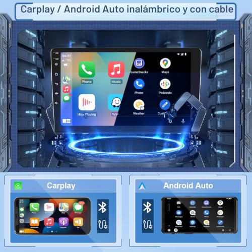 【2+64GB】 Hodozzy Carplay Android Radio for Peugeot 508 2012-2016.9 Inch Touchcreen Bluetooth Car Stereo Hands-Free with Android Auto/GPS/WiFi/FM/RDS/HiFi/USB+Canbus…