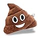 BESTOMZ Poop Plush Pillow Round Cushion Toy, 35 x 35 x 10 cm (Smile poop)