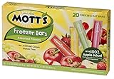 Mott's 100% Juice Freezer Bars, Fat Free, Assorted Flavors (20 - 1.5 oz bars per box)