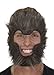 27884 Gray Werewolf Face Mask