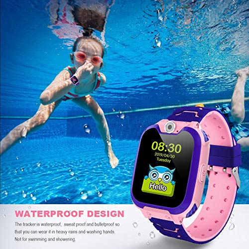image for Deyawe Kids Smartwatch Phone,Colorful Touch Screen Smartwatch with Cam